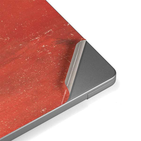 Haiti Flag Distressed Apple MacBook Pro 14-inch Skin
